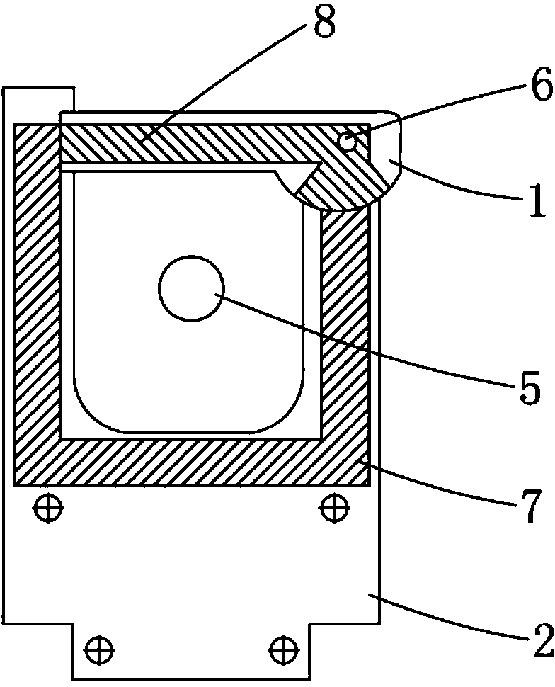 Novel telescopic type low-voltage tong-type ammeter