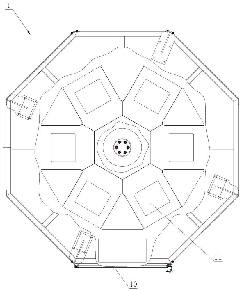 Multipurpose terahertz cabin and use method thereof