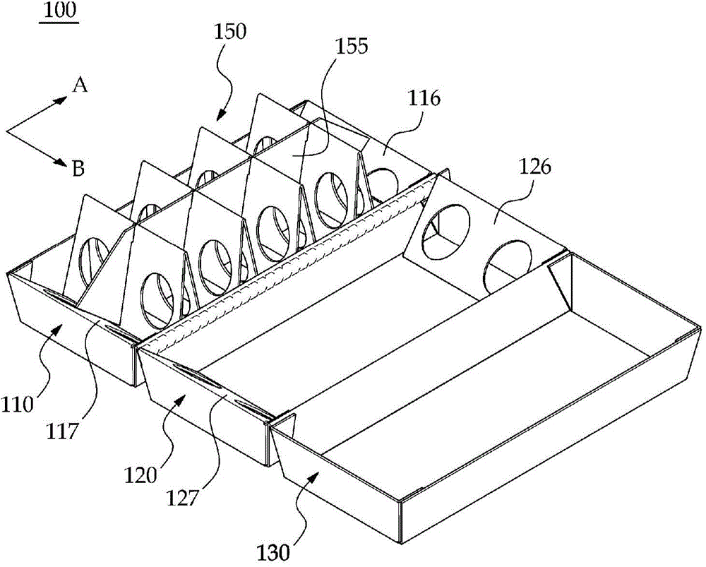 Stackable article-packaging container