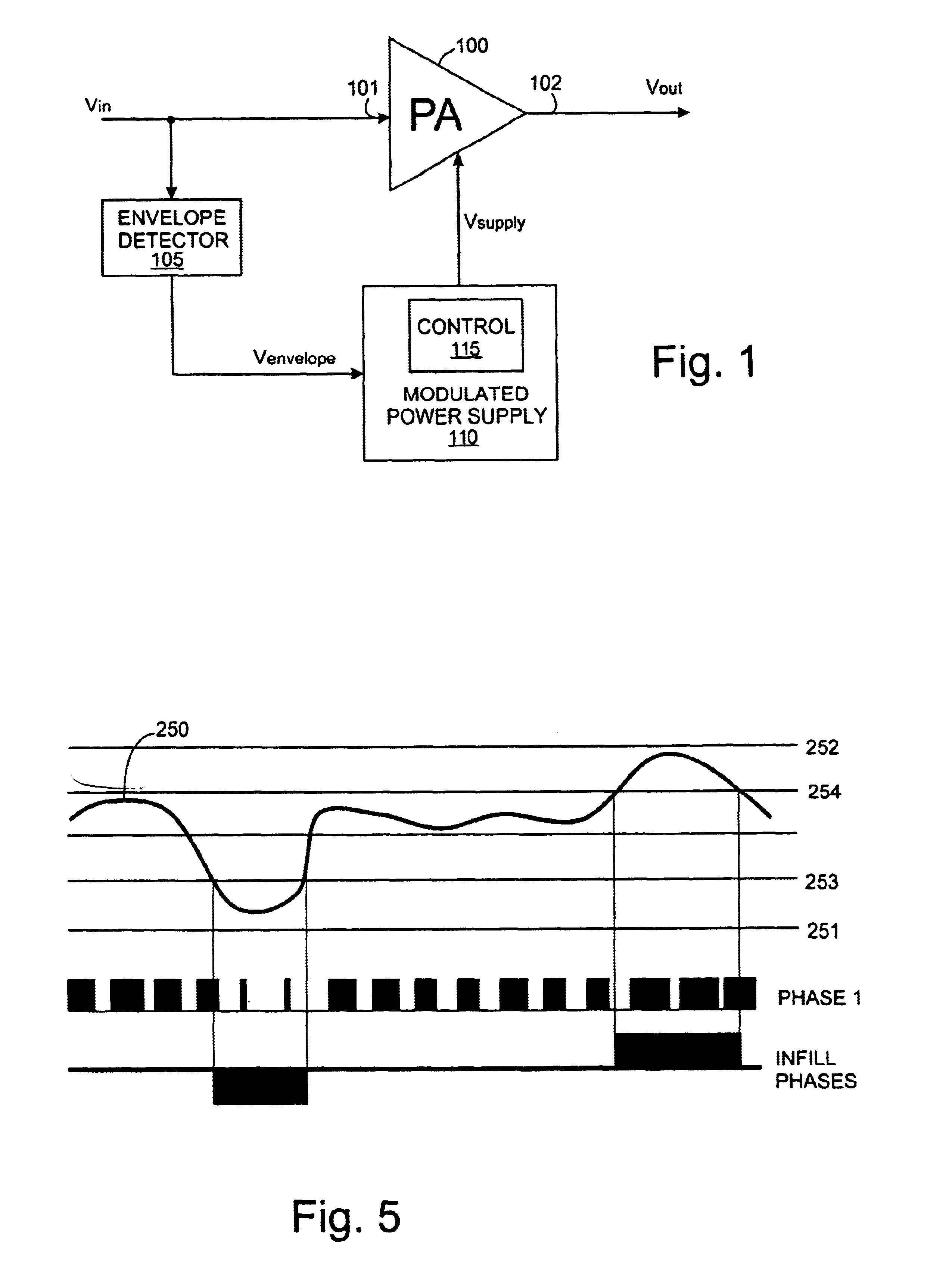 Modulated power supply