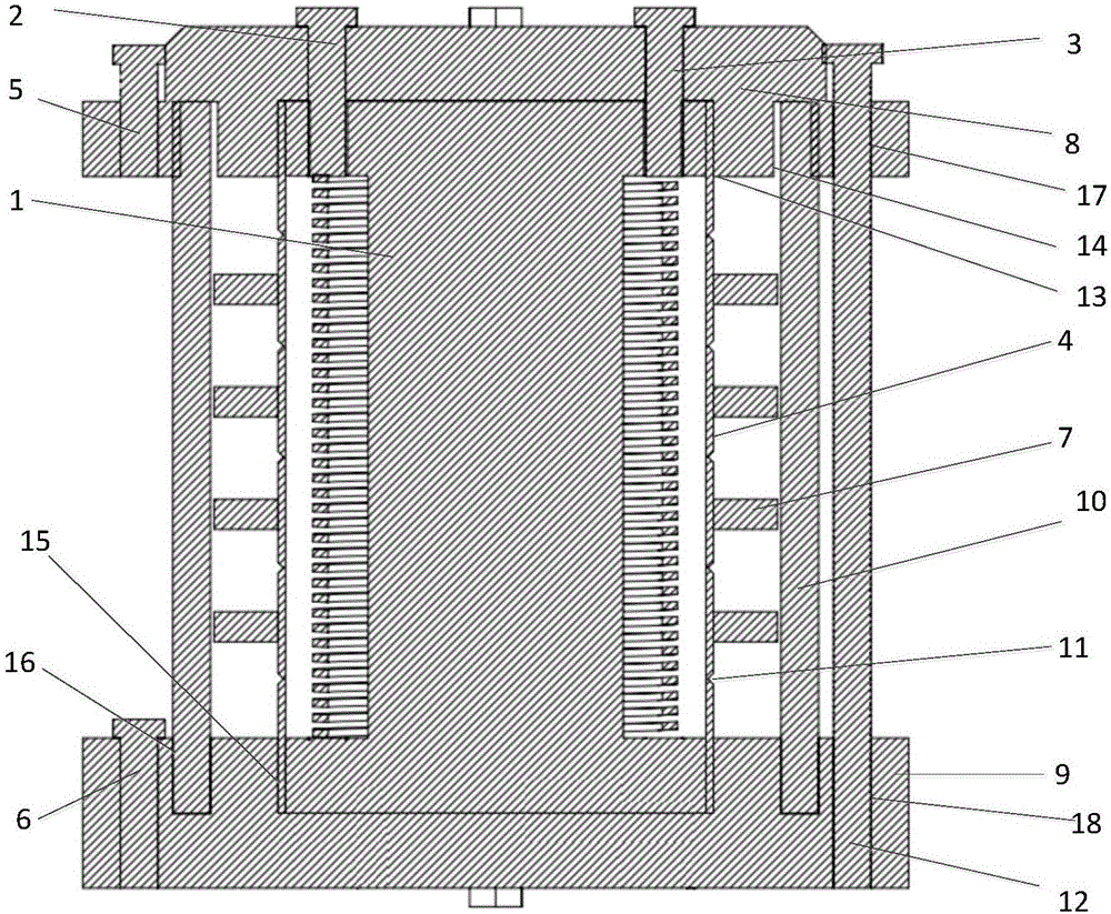 Explosive type DC circuit breaker based on electromagnetic pulse