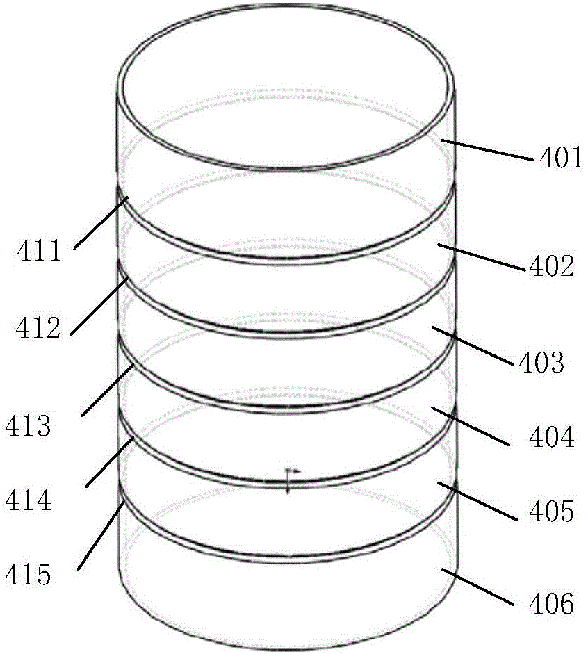 Explosive type DC circuit breaker based on electromagnetic pulse