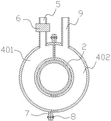 An integrated forming system for the production of profiles from waste materials