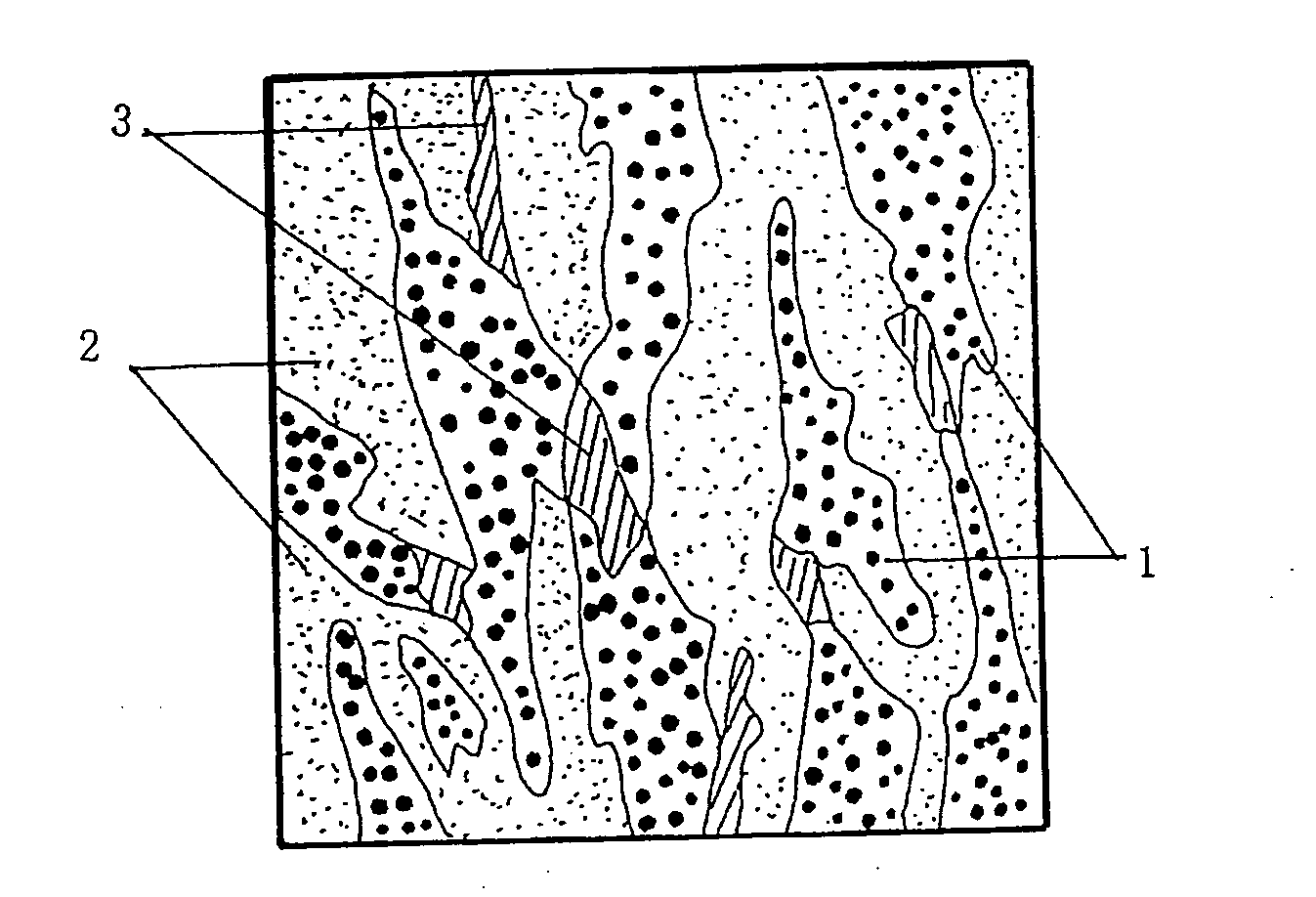 Three-dimensional colour pattern slabs which formed by sintering ceramic powder