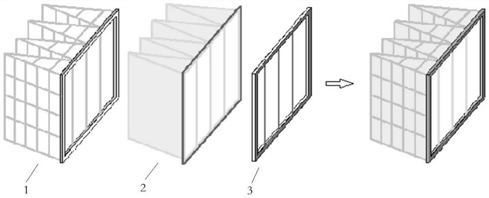 Bag type air filter