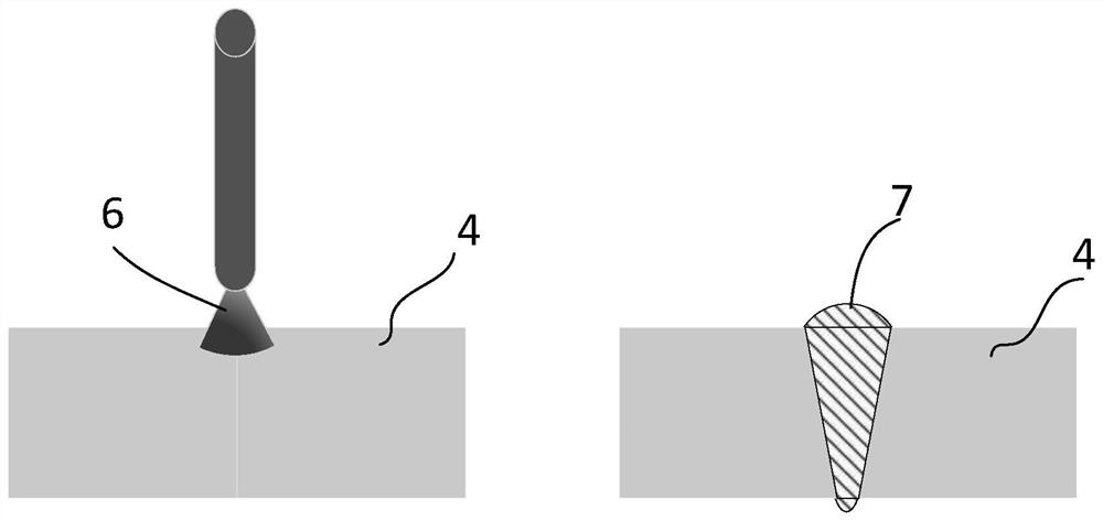 High-nitrogen steel double-beam laser and (N-MIG) electric arc composite welding method