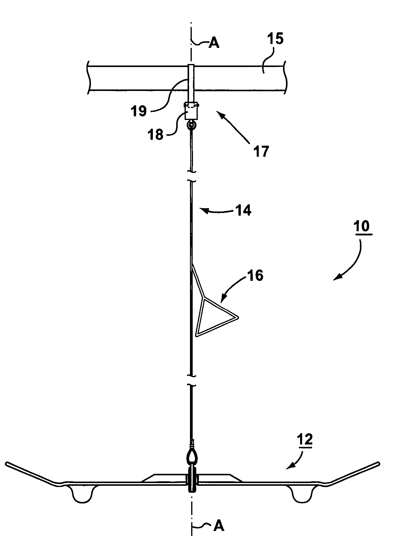 Apparatus for ropeboarding