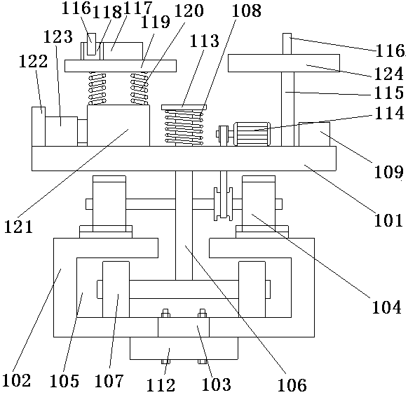 An electric meter automatic closing device