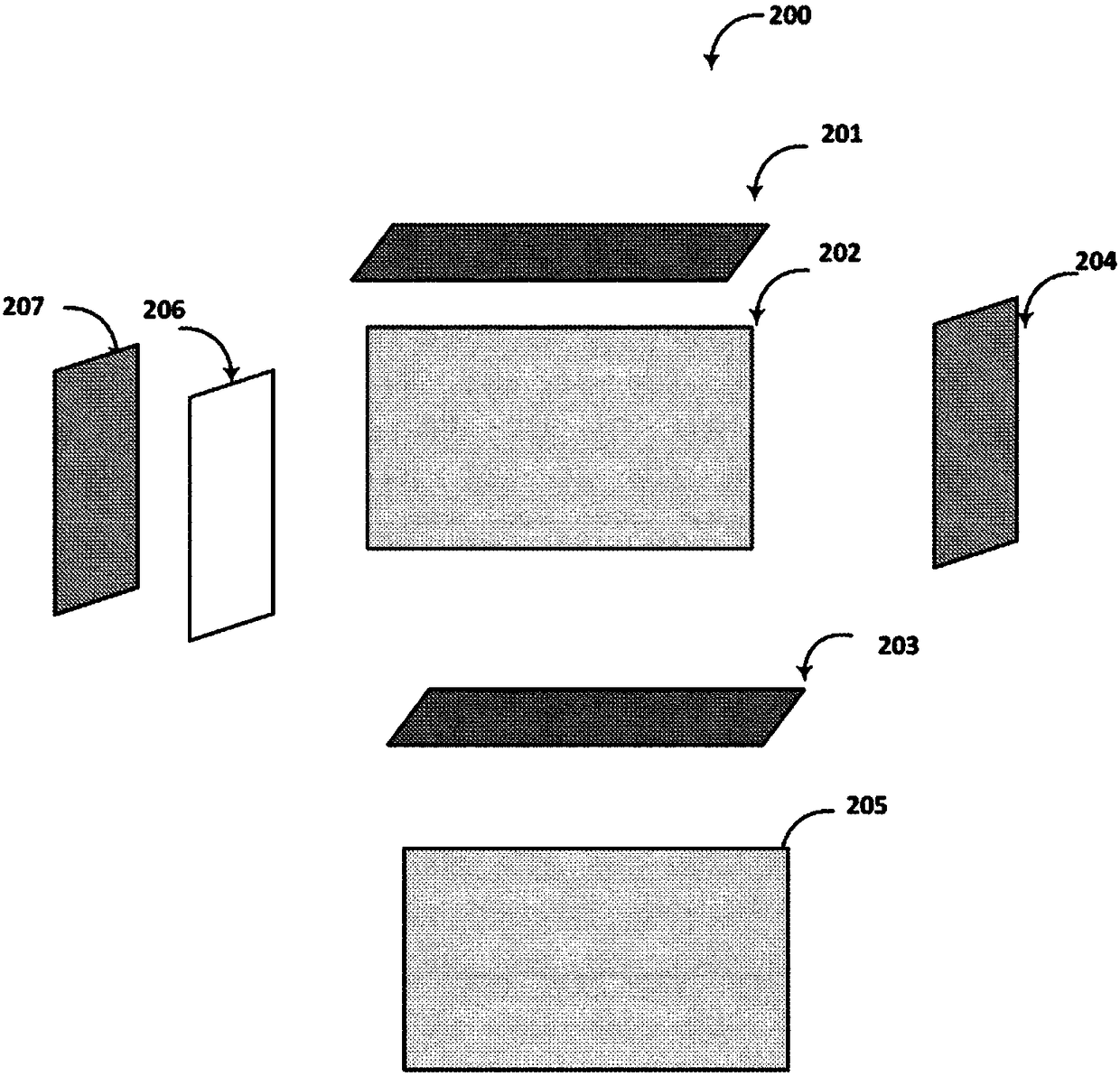 Container tamper-proof protection by use of printed fiber optics manufacturing and integrated sensors