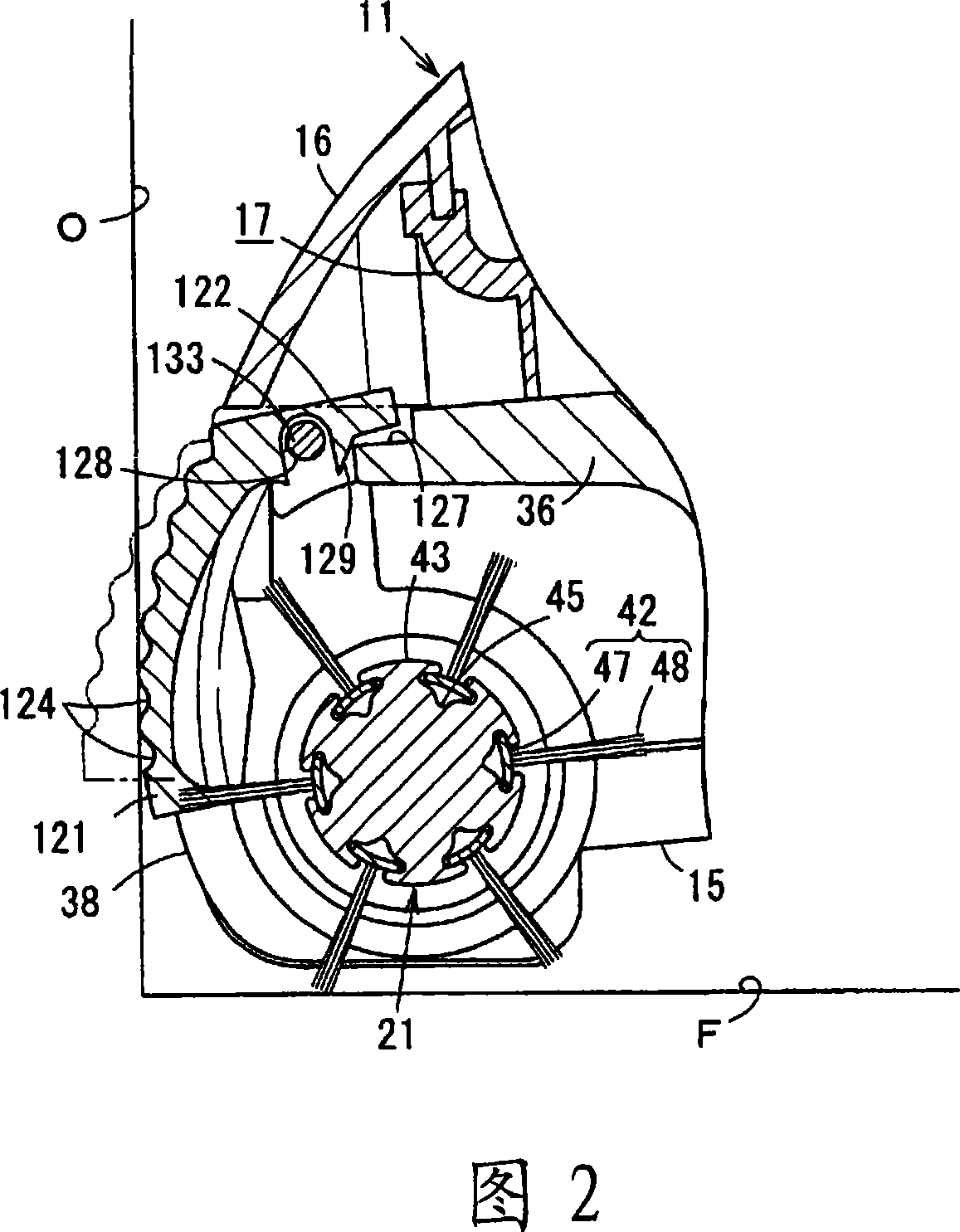 Electric cleaner and suction mouth body