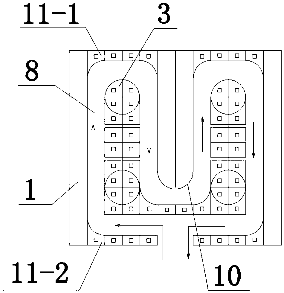 Moving image defogging method for capsule floor heating system