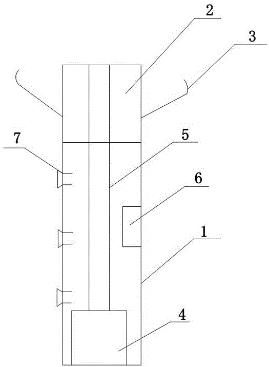 Hat and coat stand with drying and dust removing functions