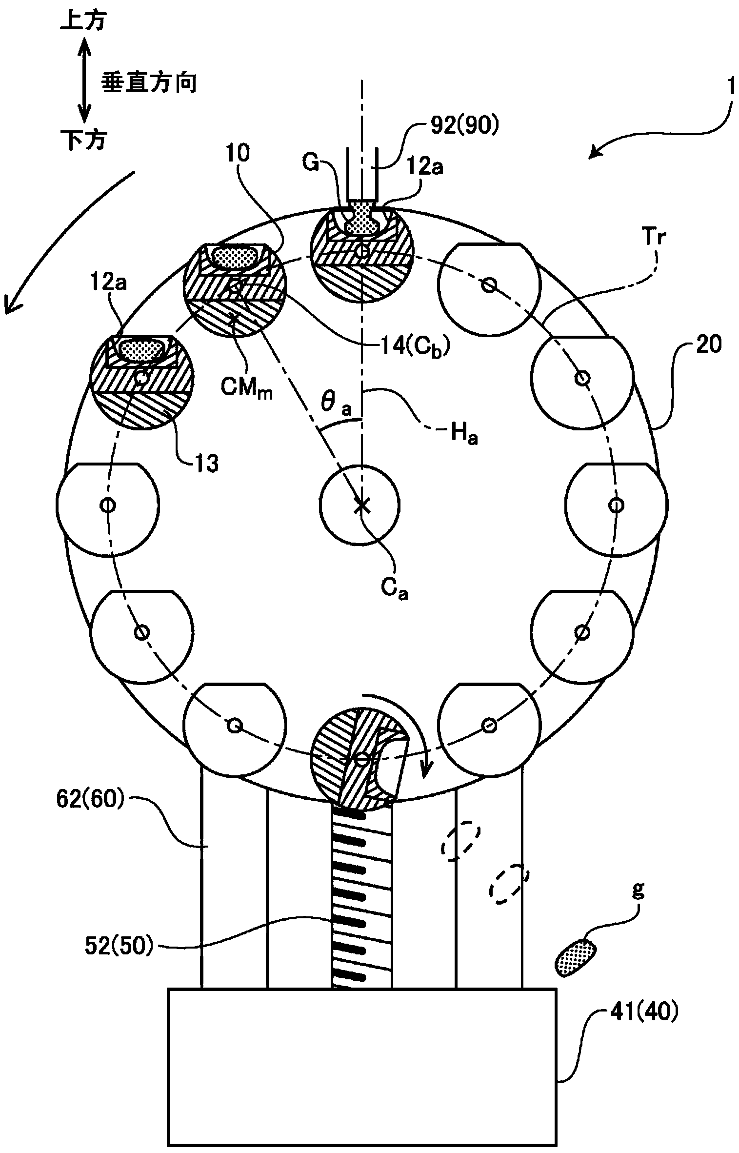 A glass block manufacturing device, a glass block manufacturing method, a glass formed product, and an optical element manufacturing method