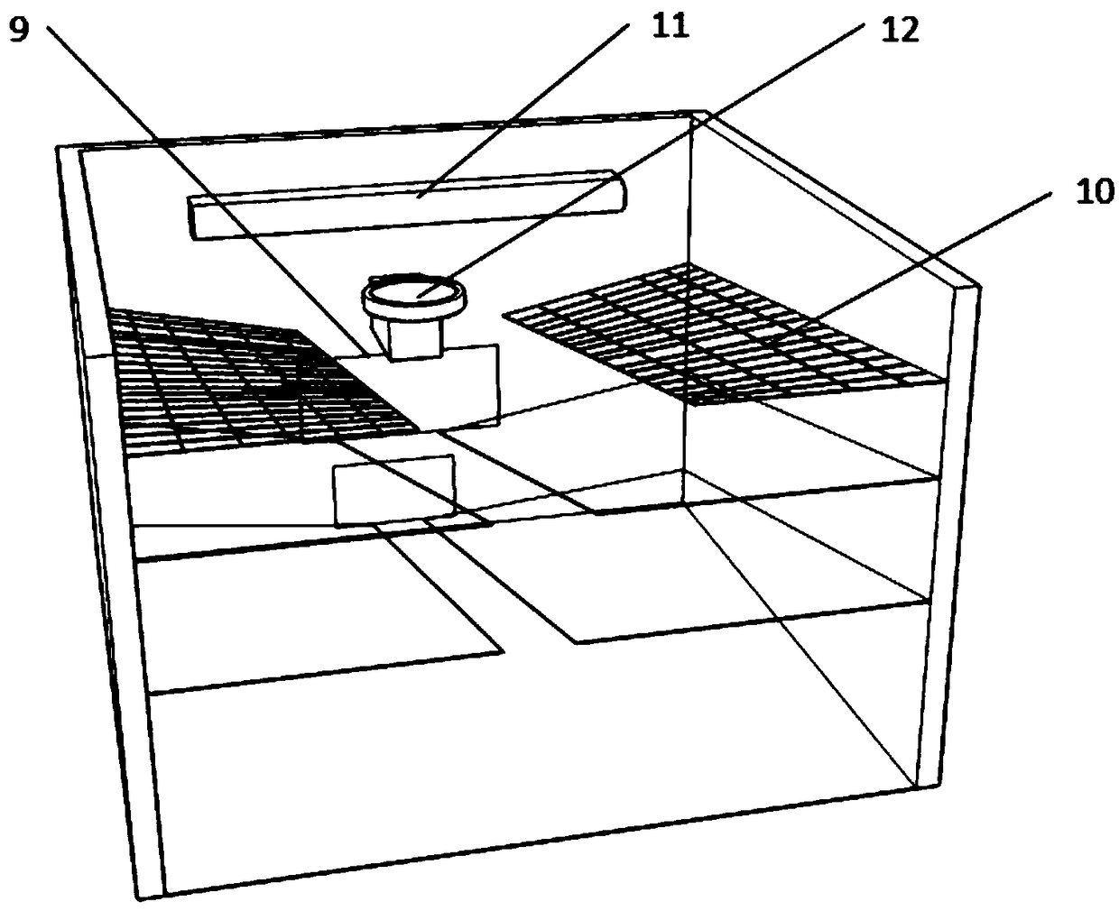 Remote insect identification and counting device based on machine vision