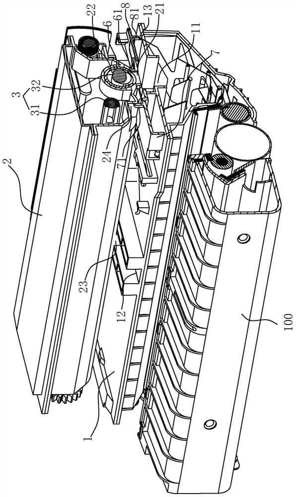 Toner cartridge toner supplementing mechanism