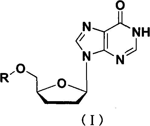 Didanosine pro-medicament and preparation method thereof