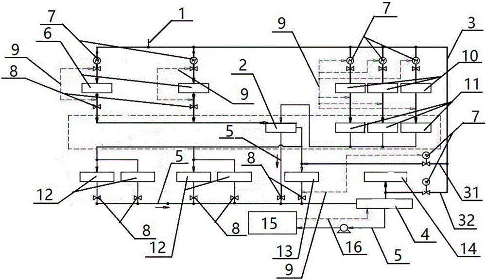 Corrugated paper board production line