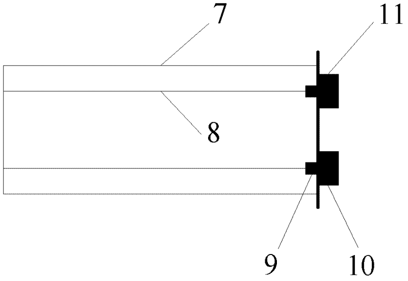 Cement mixing pile with stiffness core capable of draining and pre-pressing firstly and then grouting as well as construction method thereof