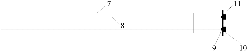 Cement mixing pile with stiffness core capable of draining and pre-pressing firstly and then grouting as well as construction method thereof