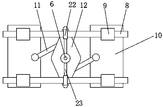 Household pedicure massage device