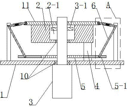 Quick clamp for electric vehicle hub