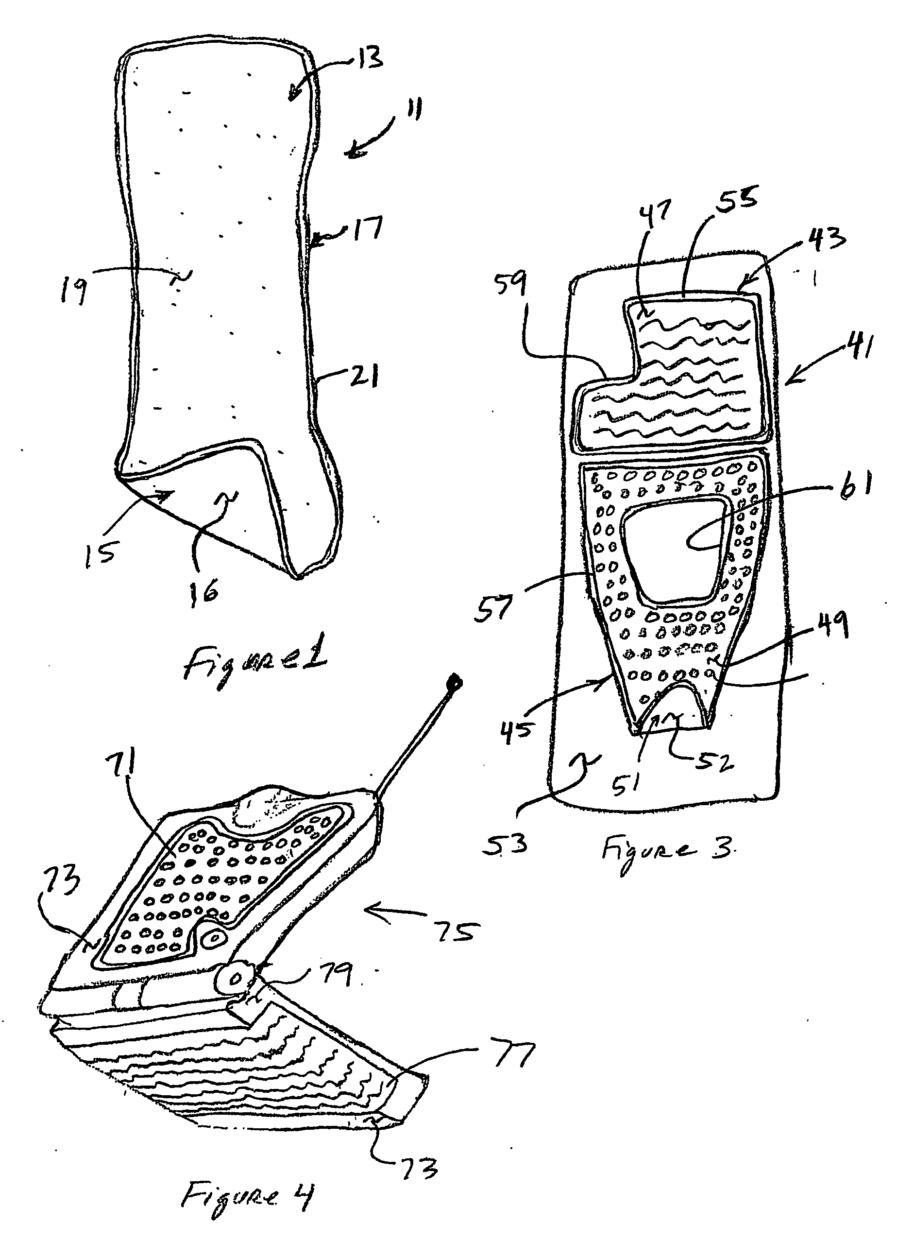 Adhesive backed skins and grips for handheld devices