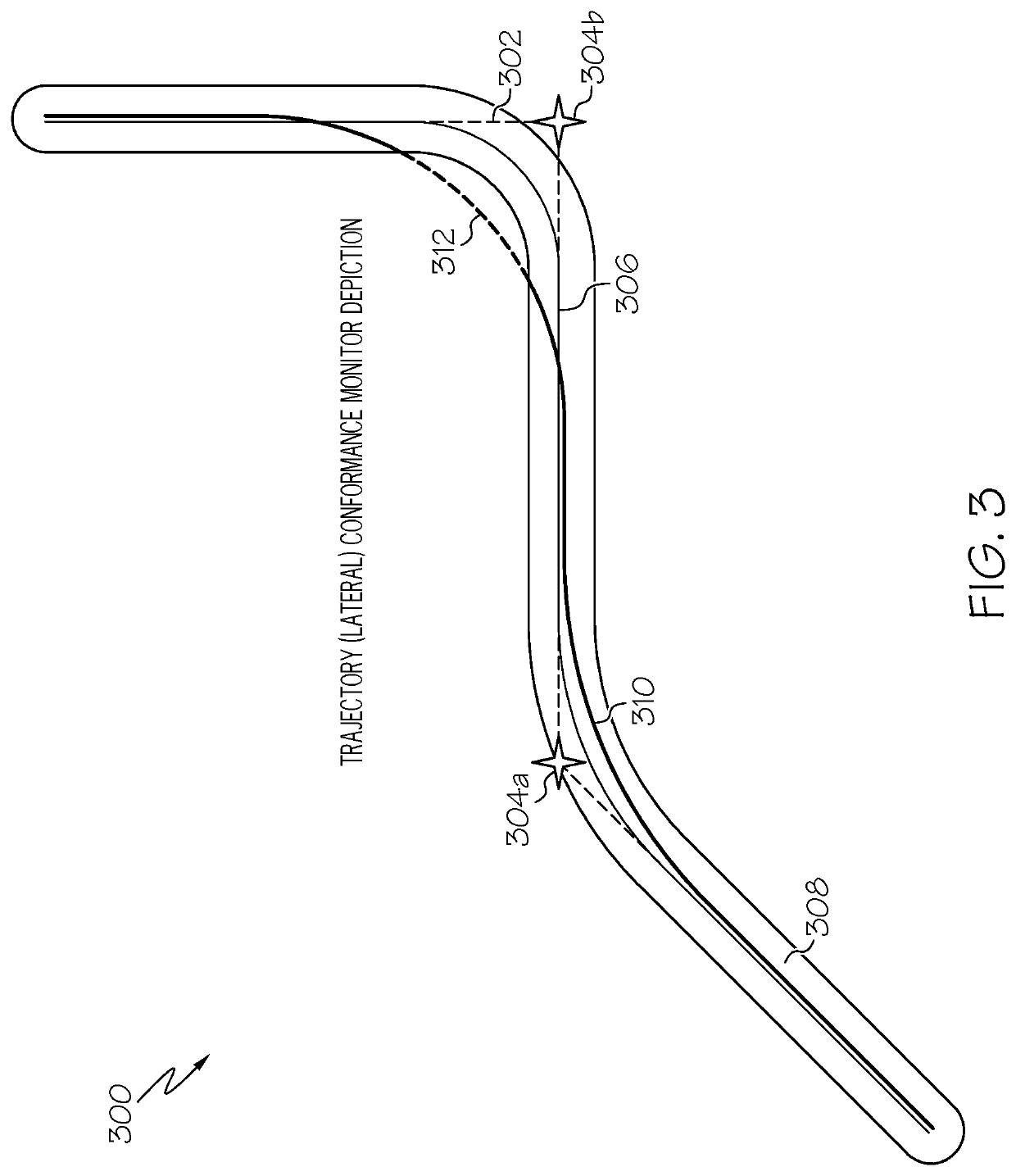 System and method for monitoring conformance of an aircraft to a reference 4-dimensional trajectory