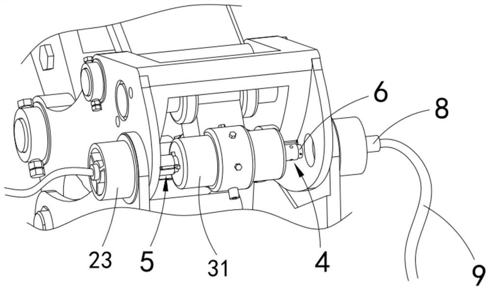 Manipulator with hydraulic quick-change connector