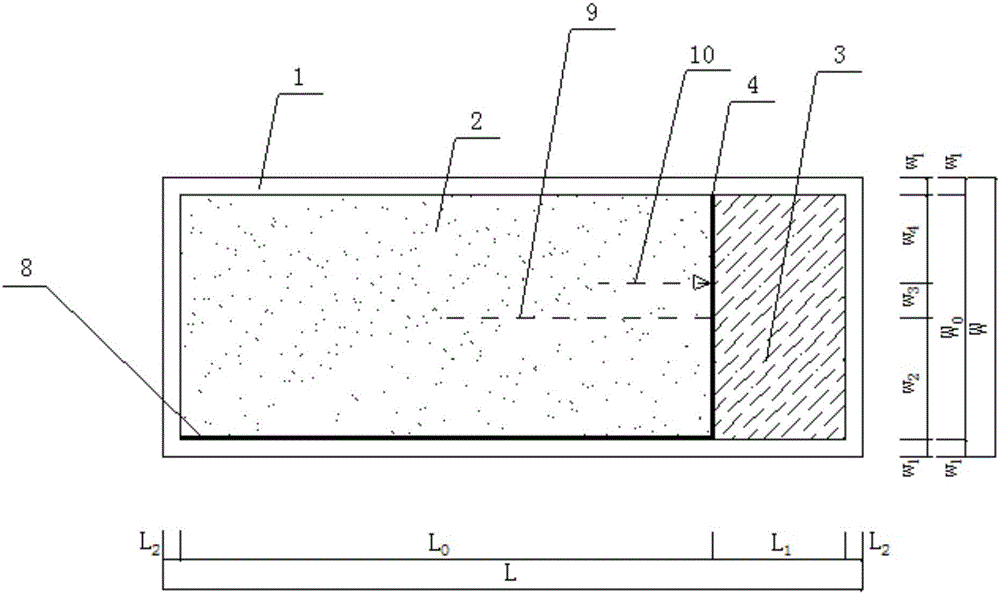 Centrifugal test model for verifying combined action of supporting structure and soil body and manufacturing method of centrifugal test model