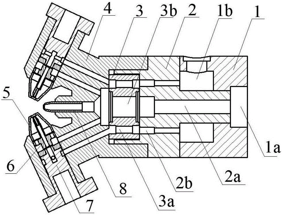 Secondary atomization two-phase flow nozzle