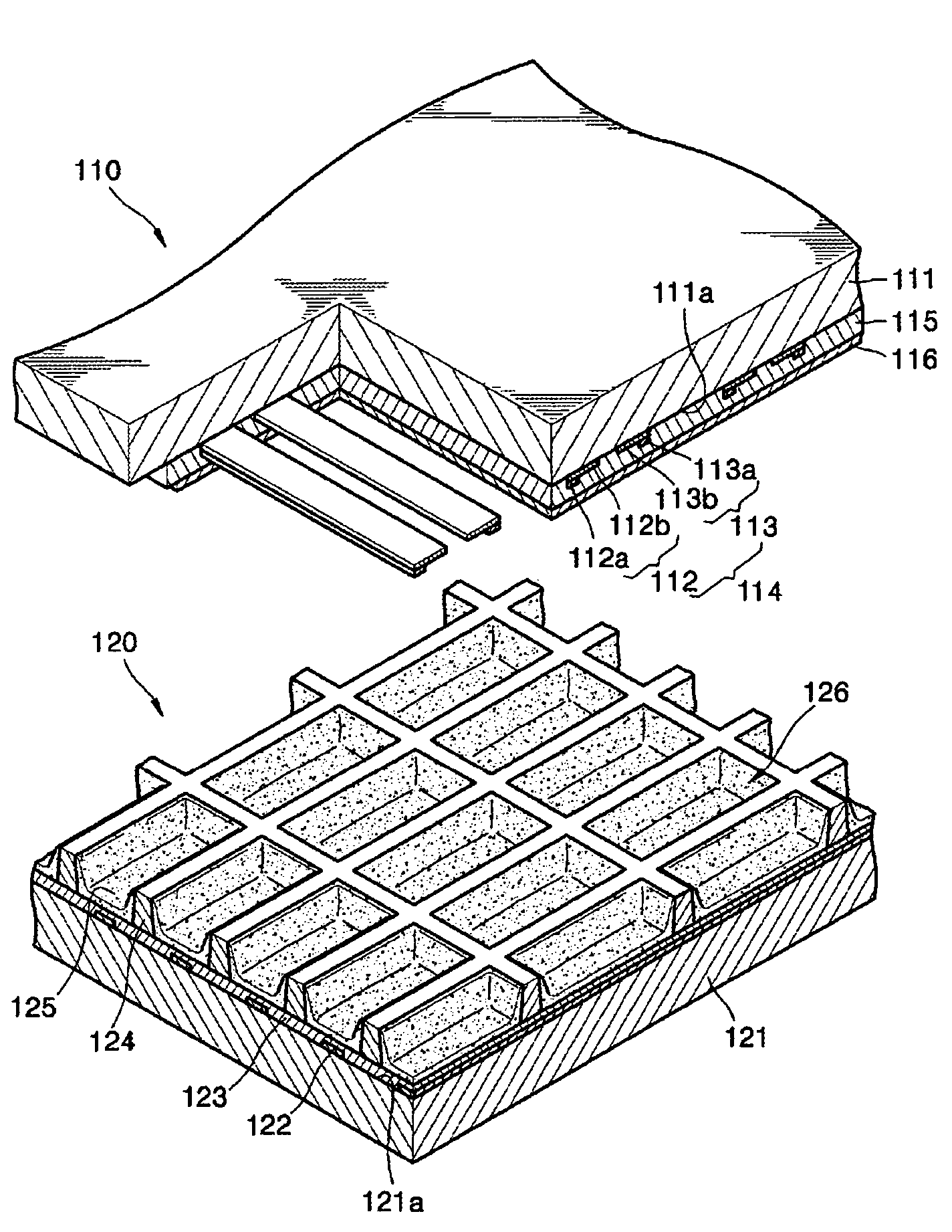 Phosphor paste composition and method of manufacturing flat display device using the same