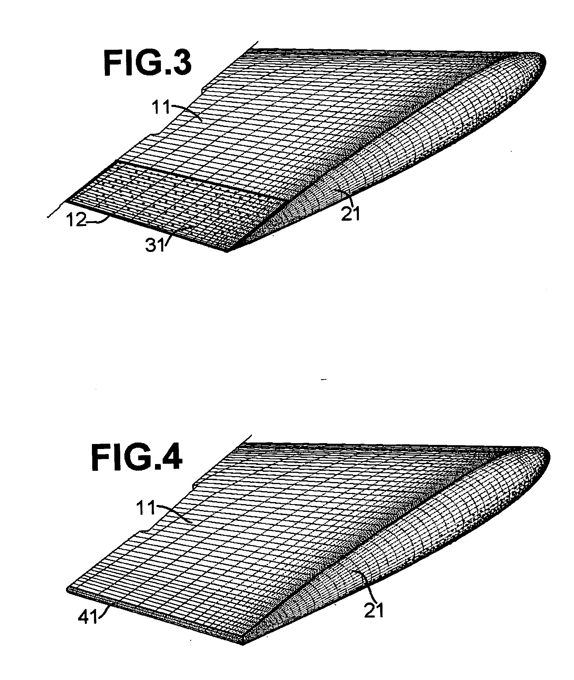 Triboelectric treatment of wing and blade surfaces to reduce wake and BVI/HSS noise