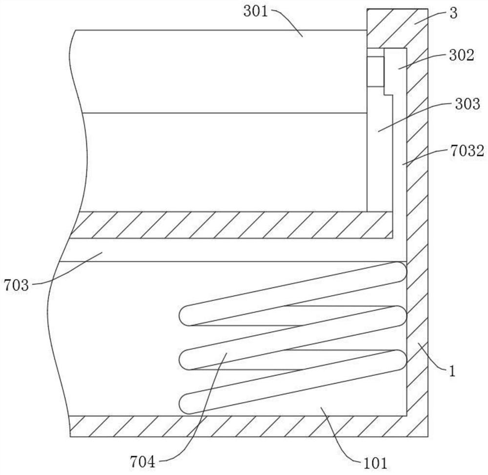 A cloth winding device with an anti-deviation structure for the production of textile products