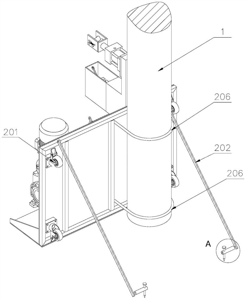 Power transmission line cable tensioning device