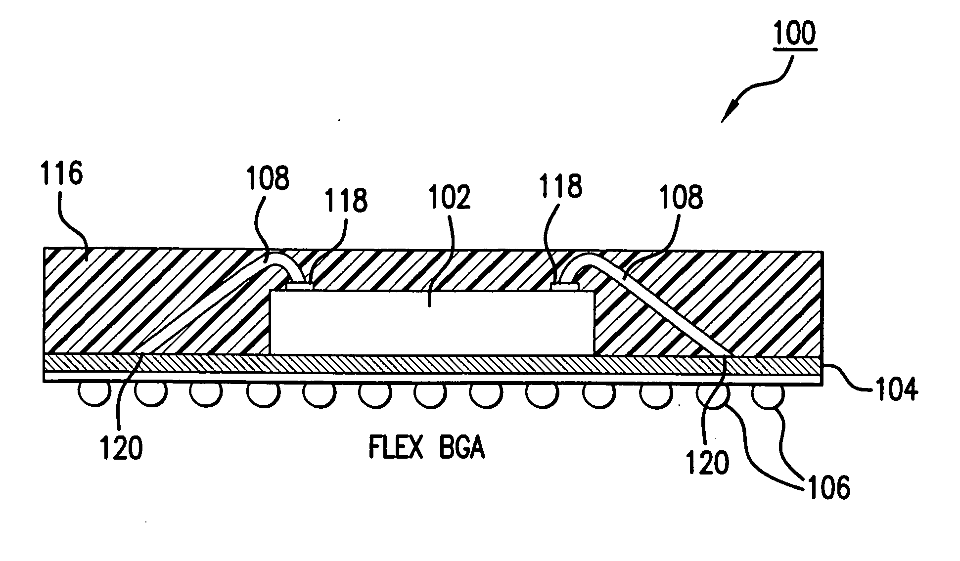 Method for assembling a ball grid array package with multiple interposers