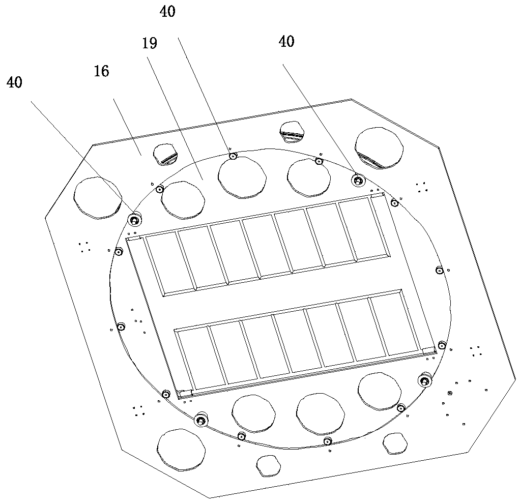 High-speed stacking machine for bagged feed and stacking method thereof