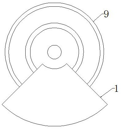 Anti-collision damping umbrella skirt of insulator