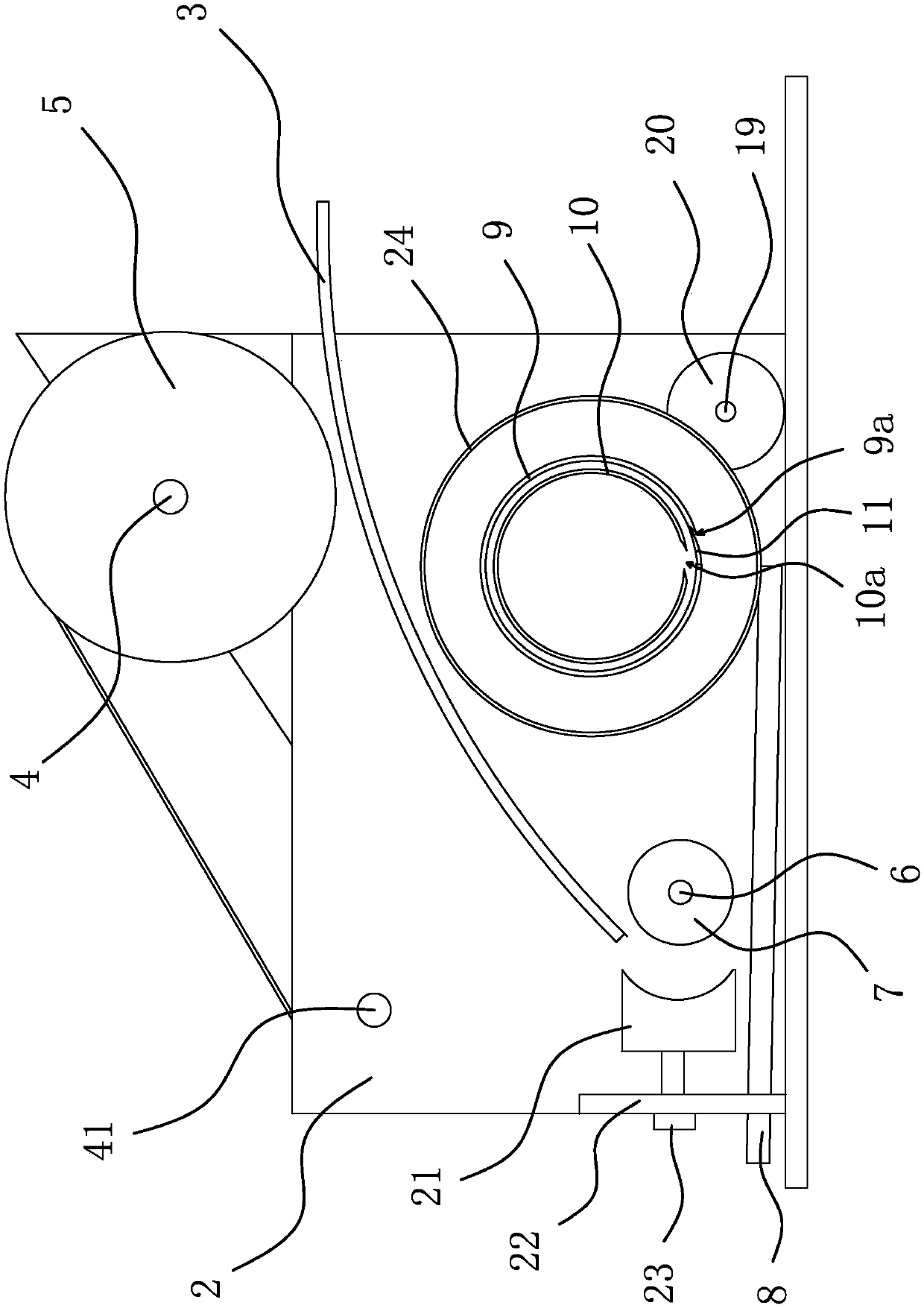 Roll bending adjustment mechanism in s spring roll bender