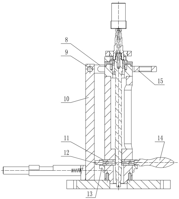 Electric steering gear torsion bar press-fitting tool