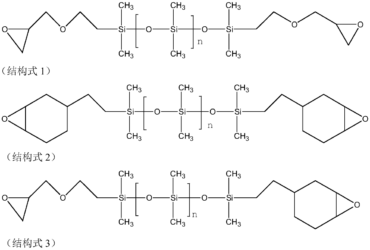 A kind of organosilicon modified epoxy resin optical packaging material composition