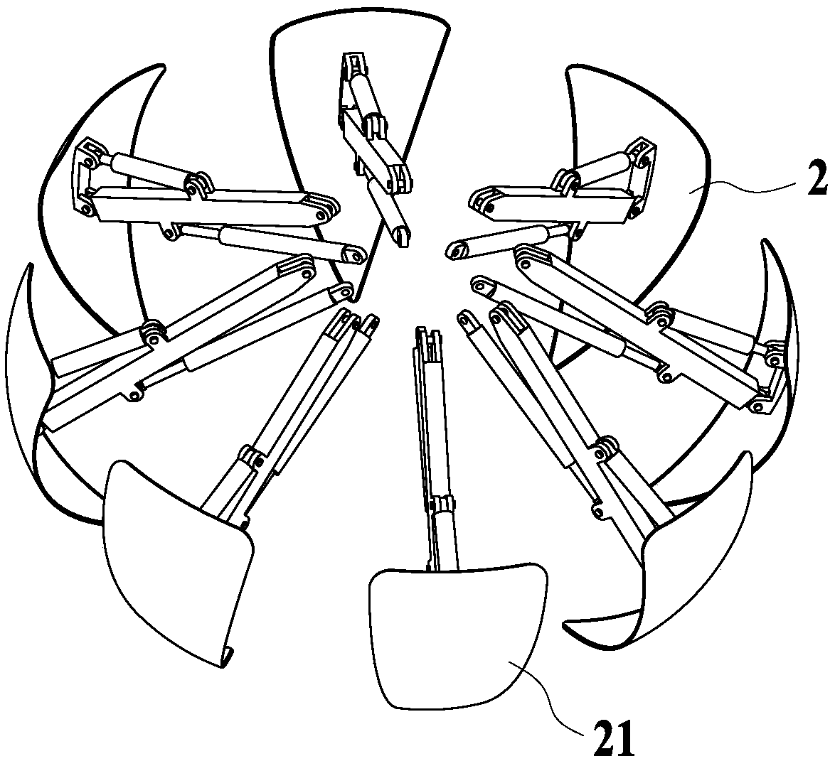 A small seven-picking robot for paddy fields