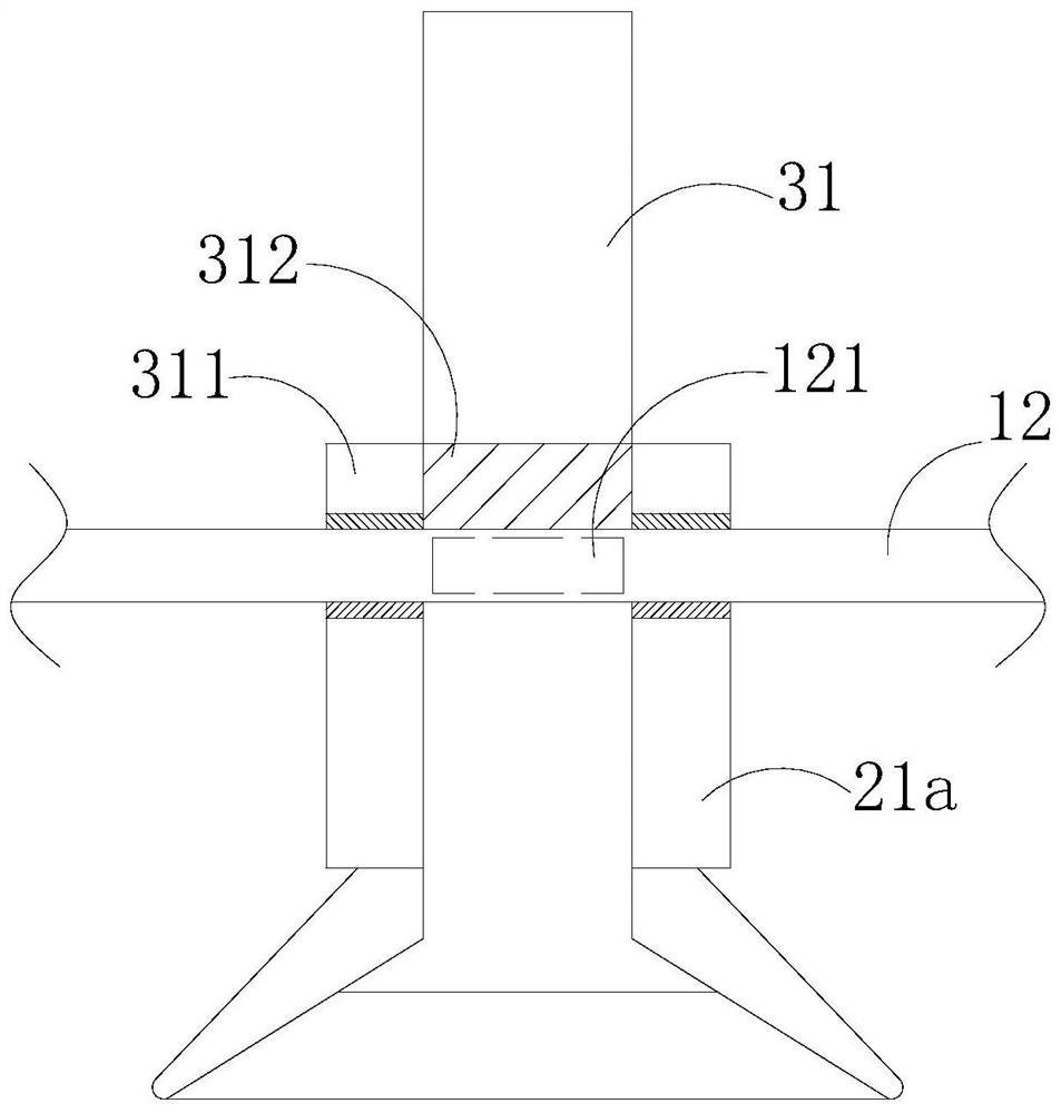 A kind of gear billet mold