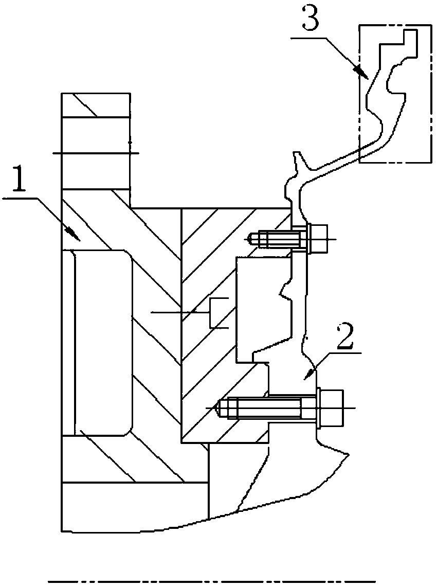 Method for turning complex thin-wall part profile by adopting quasi-symmetric layered circulation