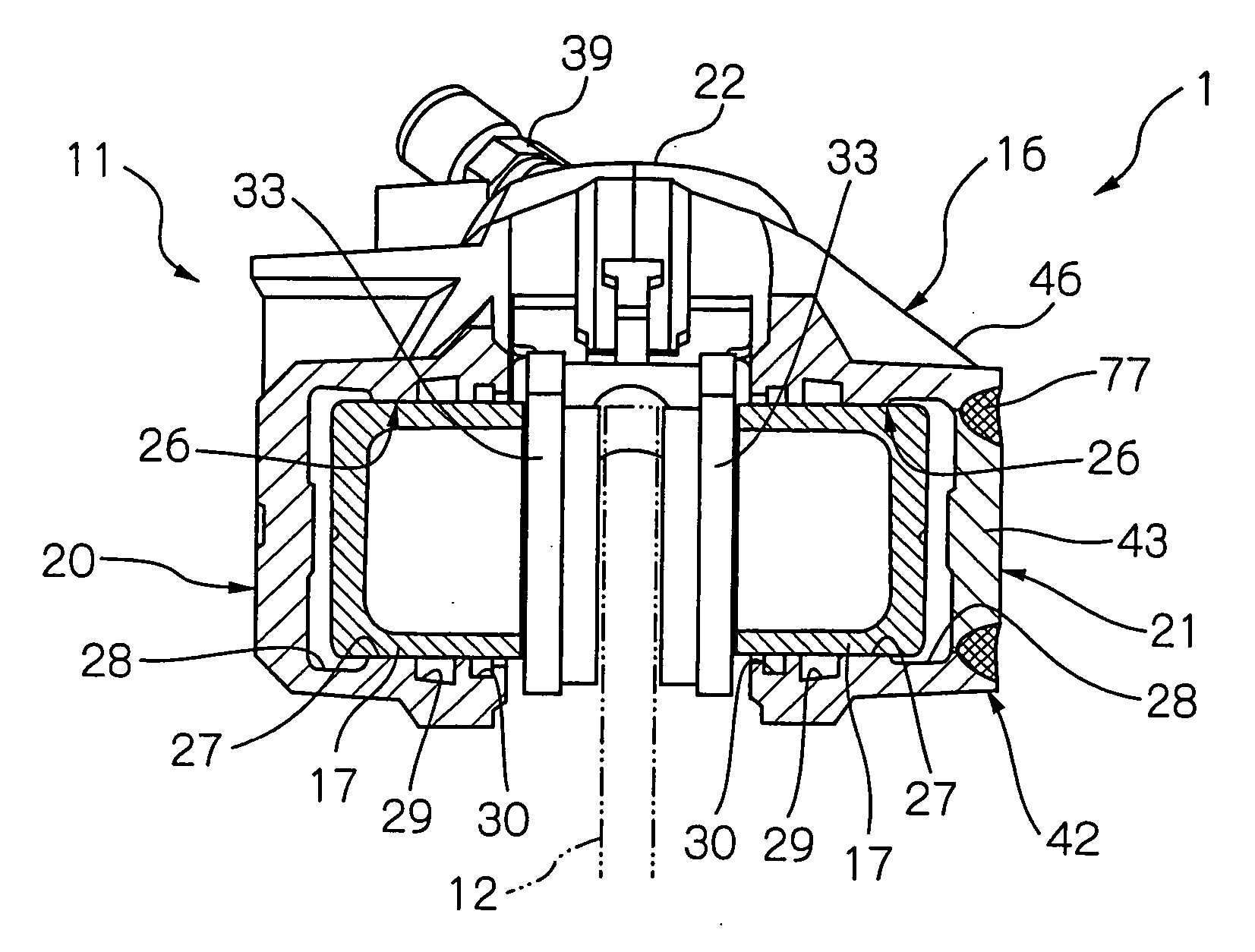 Cylinder apparatus and disk brake