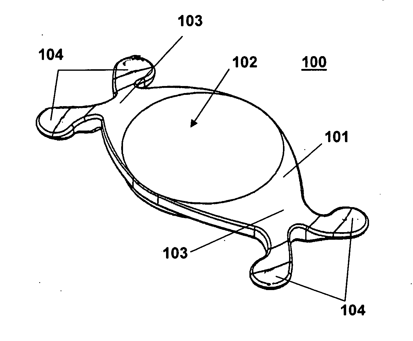 Foldable intraocular lens with adaptable haptics