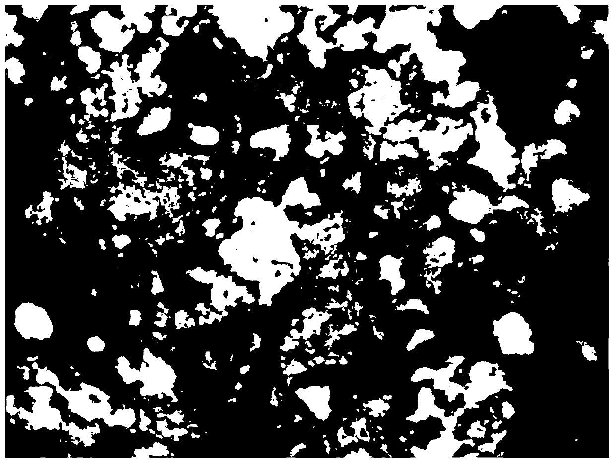 Low-temperature matrix impregnation material of rock cutting tool and preparation method thereof