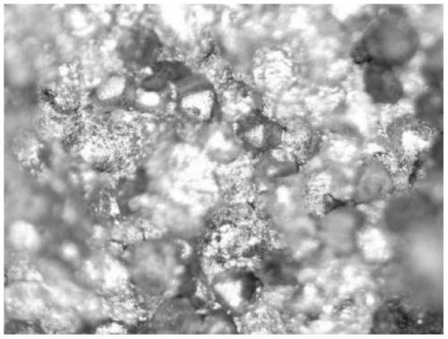 Low-temperature matrix impregnation material of rock cutting tool and preparation method thereof