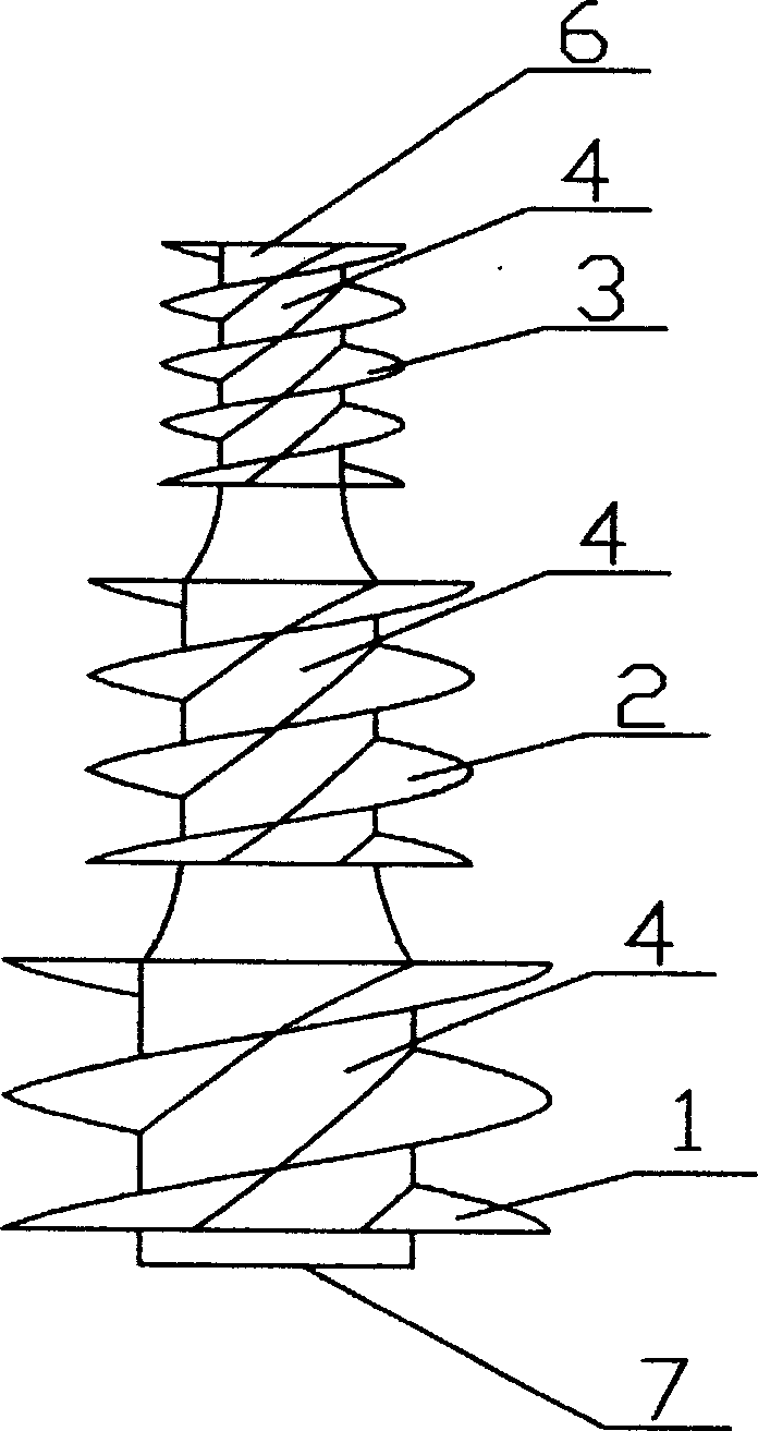 Rotor of hydraulic pulper