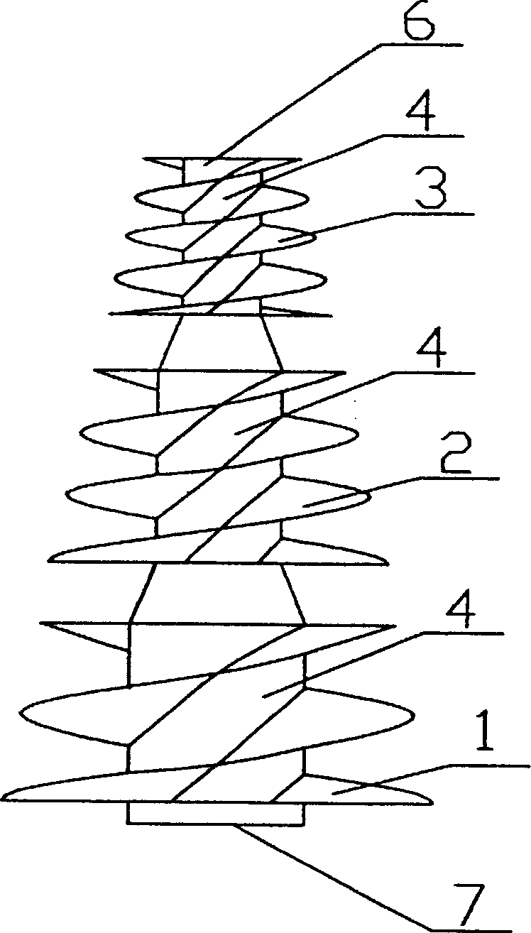 Rotor of hydraulic pulper