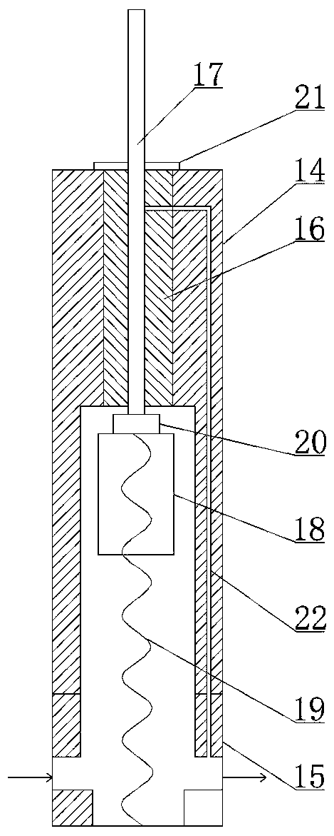 Polished rod kinetic energy chemical feeding device